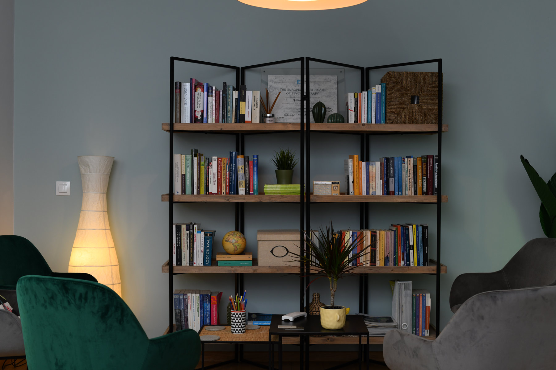 Modern therapist office space - view 2